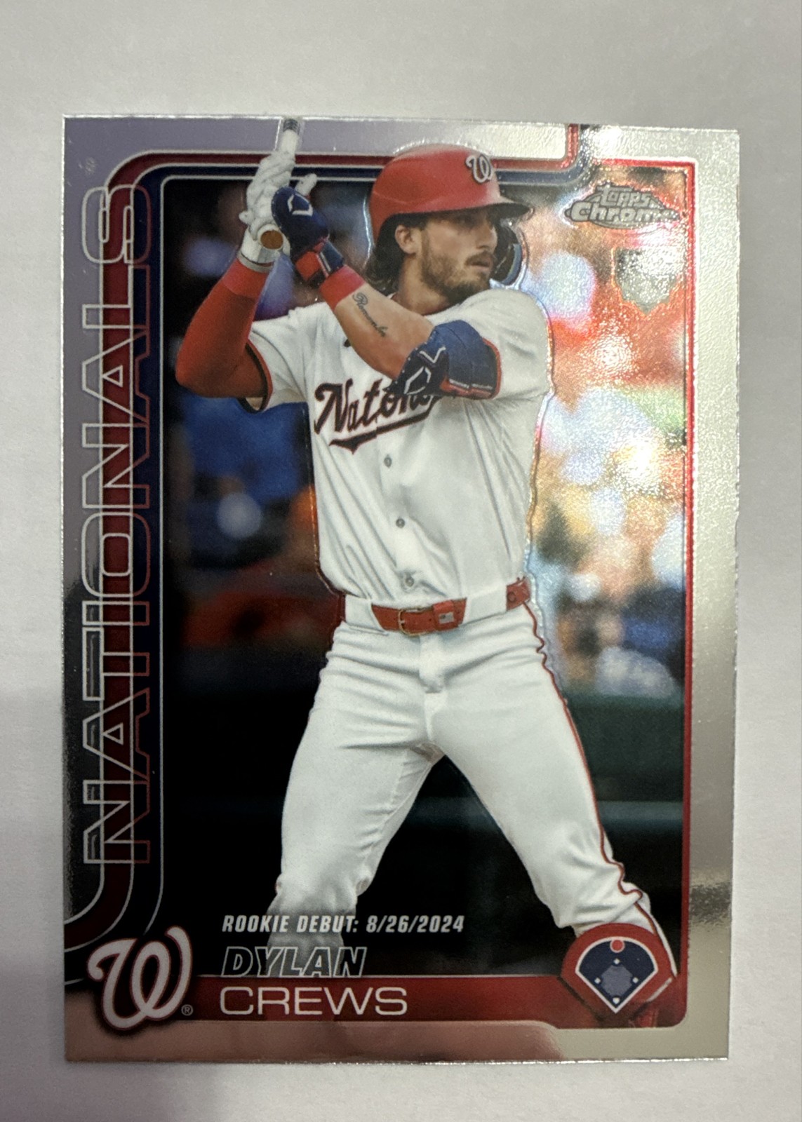 2025 Topps Chrome Update Series - Rookie Debut Dylan Crews #USC190 (RC)