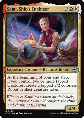 MTG - Sami, Ship's Engineer - Edge of Eternities - NM - EN - NonFoil