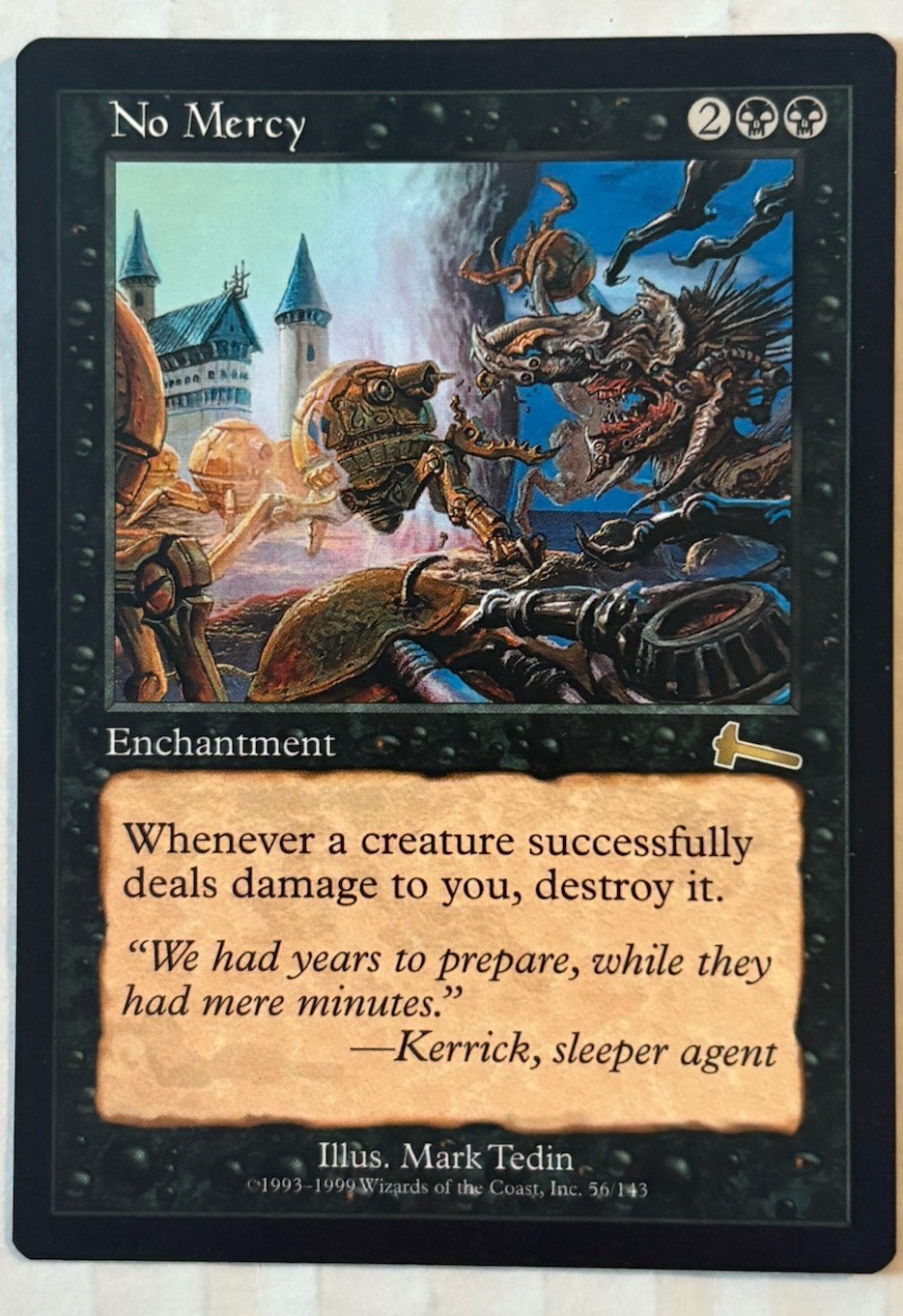 No Mercy #56 NM Urza's Legacy MTG
