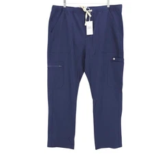 NWT FIGS Men's Cairo Cargo Pants Navy Blue Technical Collection Size 2XL