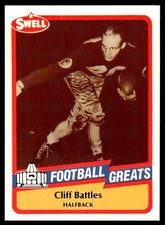 1989 SWELL GREATS CLIFF BATTLES BOSTON BRAVES #63