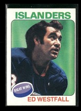 1975-76 Topps #302 Ed Westfall New York Islanders