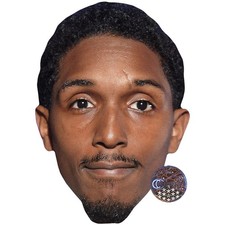 Lou Williams (Beard) Celebrity Mask, Flat Card Face, Fancy Dress Mask