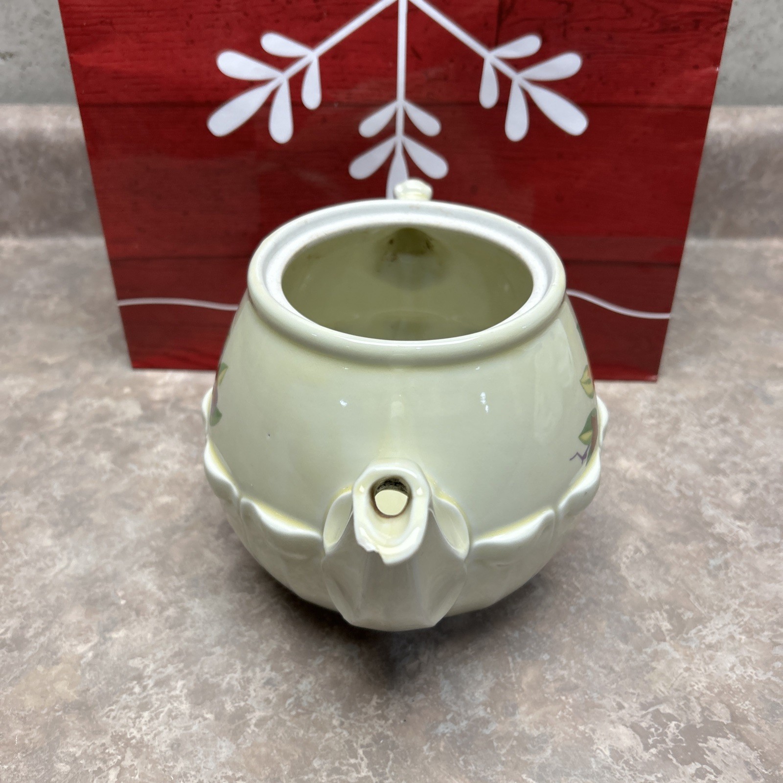 Vintage Enterprise Aluminum Co DRIP-O-LATOR Coffee Pot flower Decor