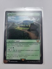 the shire mtg card Magic The Gathering Lord of the Rings Tales of Middle-Earth Single Card  Rare Sharkey, Tyrant of the Shire 229