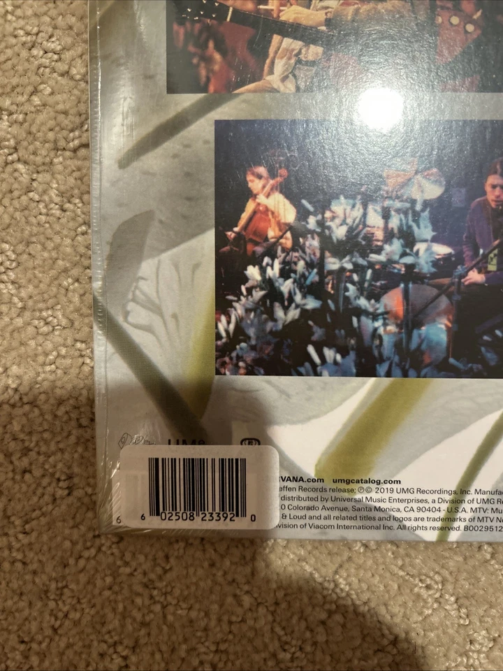 Nirvana MTV Unplugged Limited Vinyl 2xLP Color Purple / Orange SEALED New - Image 4 of 4