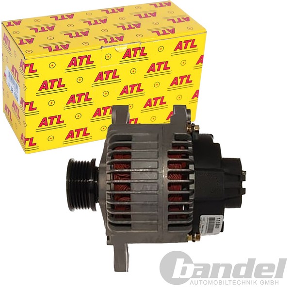 ATL Lichtmaschine Generator 100 A FüR Lancia Kappa +Sw 2.0+2.4 20V Turbo+T.Ds-image