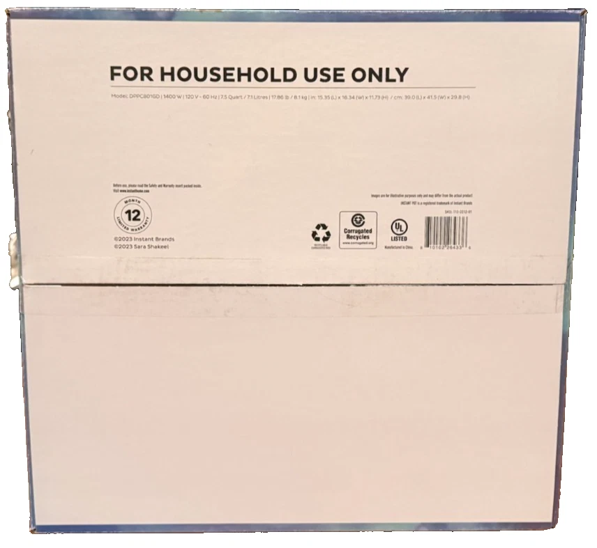 Мультиварка RIO Wide Plus 7,5 кварт от Sara Shakeel — мгновенная кастрюля 9 в 1 - Изображение 4 из 4