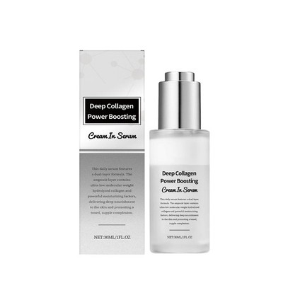 Deep Collagen Anti-Wrinkle Cream In Serum, Intense 1 Fl Oz (Pack of 1) 