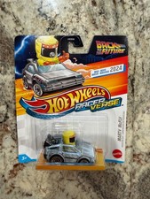 Hot Wheels Racer Verse Back To The Future CHASE Marty McFly Radiation Suit 2024