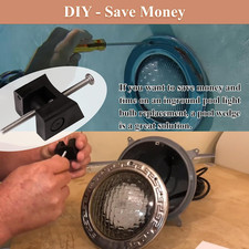 3 Pcs Pool Light Wedge Part #132, Swimming Po...