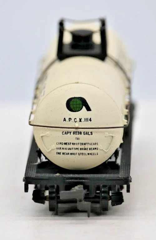 Coche cisterna de cúpula única calibre HO 1:87 APCX 1114 “Atlas Chemical Industries” Athearn Foto 3 de 4