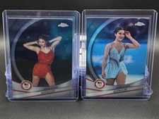 2026 Topps Chrome U.S. Winter Olympic Alysa Liu 2 Card Lot #7 #107