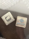 4 - Geiger Edelmetalle 1 gram .999 Silver Square Bars - Loose bars