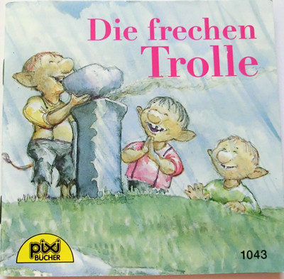 Pixi 1043 alt-Die frechen Trolle-1. Auflage 2000-Bücher Pixi Serie 123-Sammlung