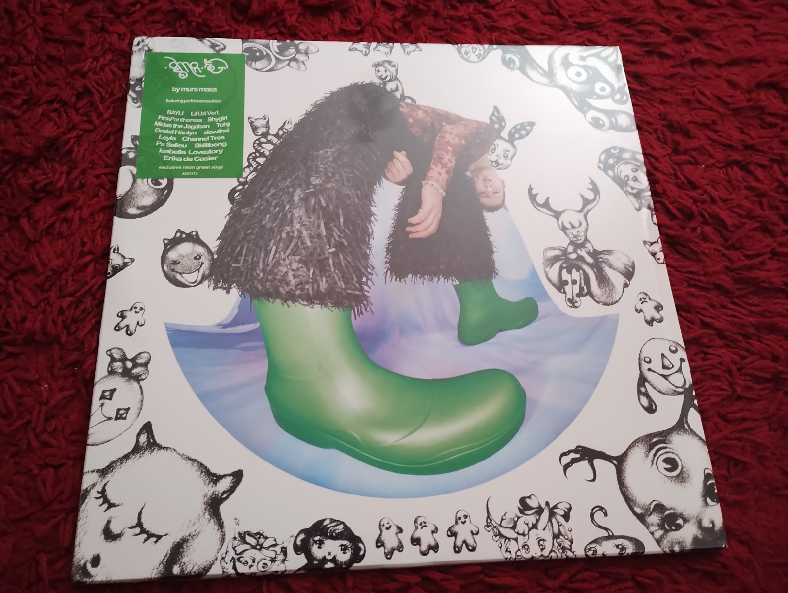 MURA MASA - Demon Time - Vinyl LP *NEW & SEALED* *Neon Green Vinyl*