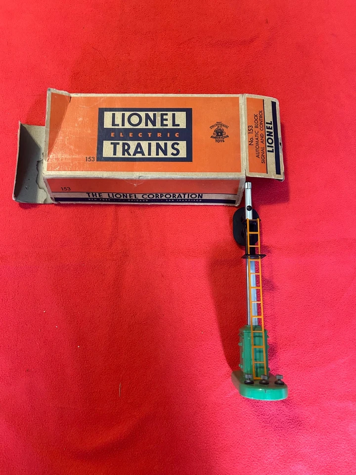 C7 LIONEL POSTWAR #153 AUTOMATIC BLOCK SIGNAL CONTROLLER W/BOX - Image 2 of 4