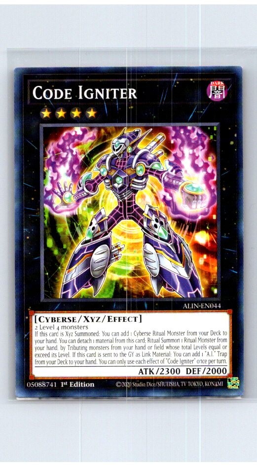 Code Igniter ALIN-EN044 Common / Short Print Alliance Insight Yu-Gi-Oh LP
