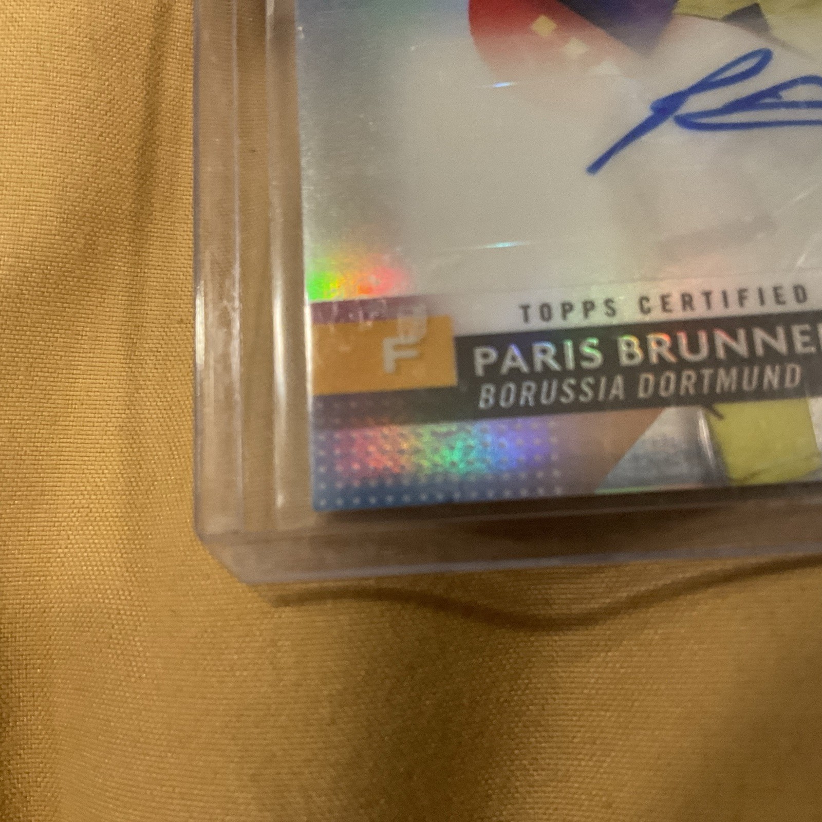 2023-24 Finest UCL - Paris Brunner - Base Auto view 3