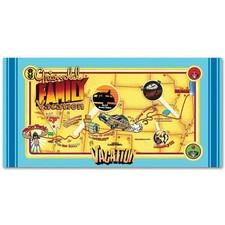 Factory Entertainment National Lampoon's Vacation Map Beach Towel New in plastic
