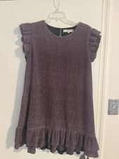 Crosby by Mollie Burch Women's Sparkly Purple Dress Size XL