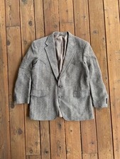 Vintage Levi's Western Wear Herringbone Tweed Coat Blazer American Crafted
