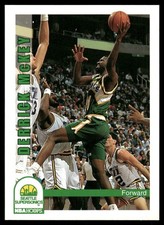 Derrick McKey 1992-93 Hoops Basketball Near Mint or Better