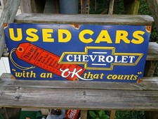 Large Rare Vintage 3ft Porcelain Metal Bowtie Chevrolet Auto Dealer Sign Large Rare Vintage 3ft Porcelain Metal Bowtie Chevrolet Auto Dealer Sign