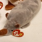 Ty Beanie Babies Plush Lot of 4 w/ Heart Tags Snowman Squirrel Mouse 2000 — photo 5