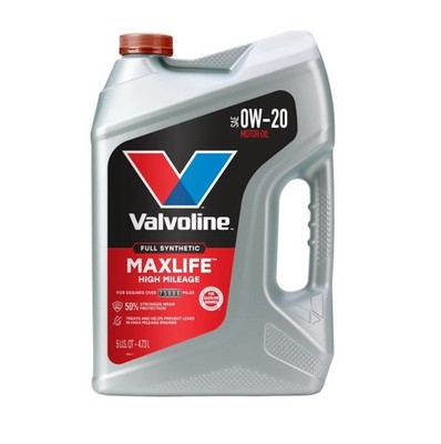 Valvoline MaxLife 0W-20 Synthetic Motor Oil 5 Quart   Hot Sale & Free Shipping!