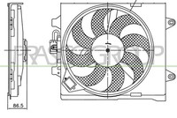 Prasco FT124F001 LüFter Fiat - Panda - Mod. 01/12 - Passend FüR Fiat