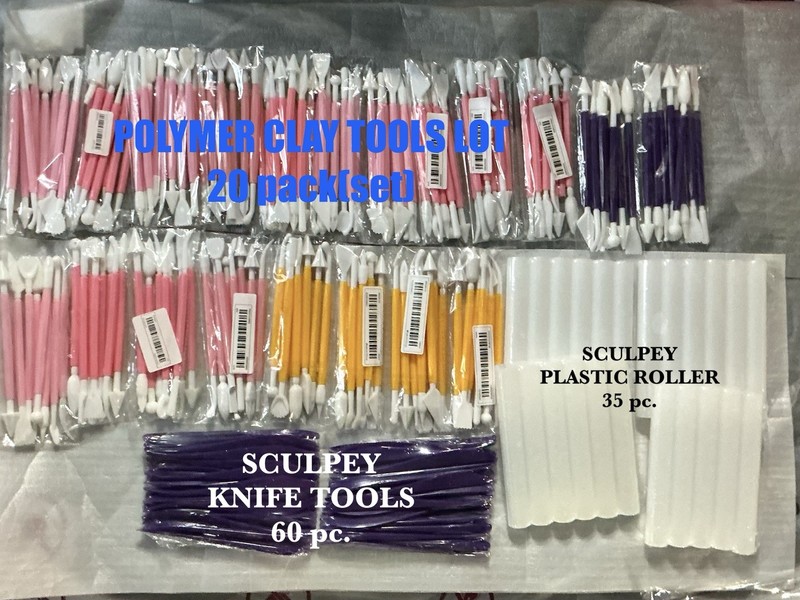 WHOLESALE LOT CLAY TOOLS SET ** BRAND NEW *GREAT  For FUND RAISING OR CLASSROOM