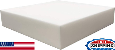 FoamRush 2'' x 36'' x 36'' High Density Upholstery Foam Cushion for Chairs Wheelcha