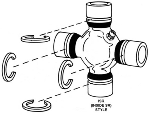 Drive Axle Shaft Universal Joint-FSGR DANA Spicer 5-260X - Picture 2 of 11