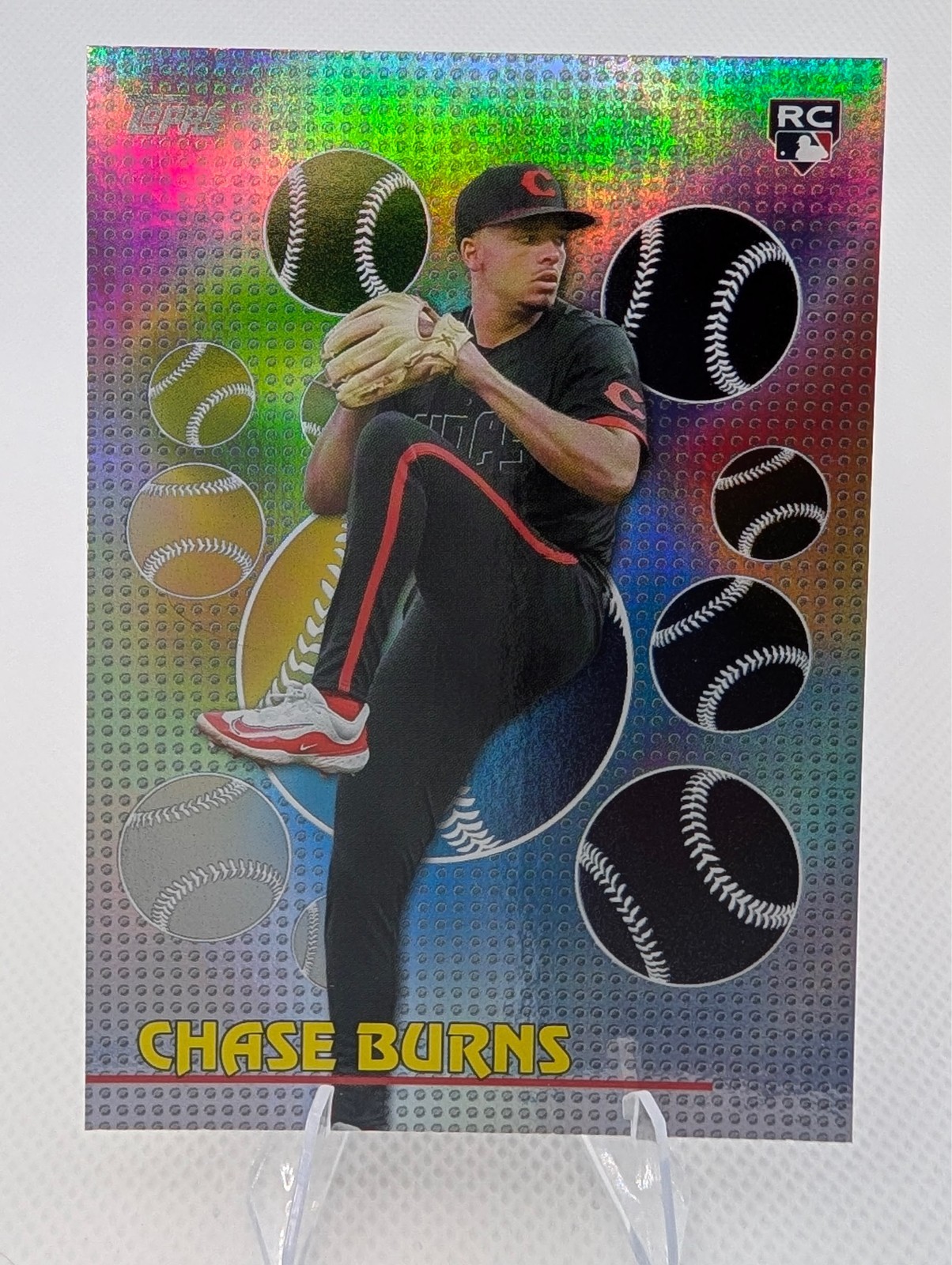 2026 Topps Series 2 - Titans of the Game Chase Burns #TOG-25 Insert RC - Reds