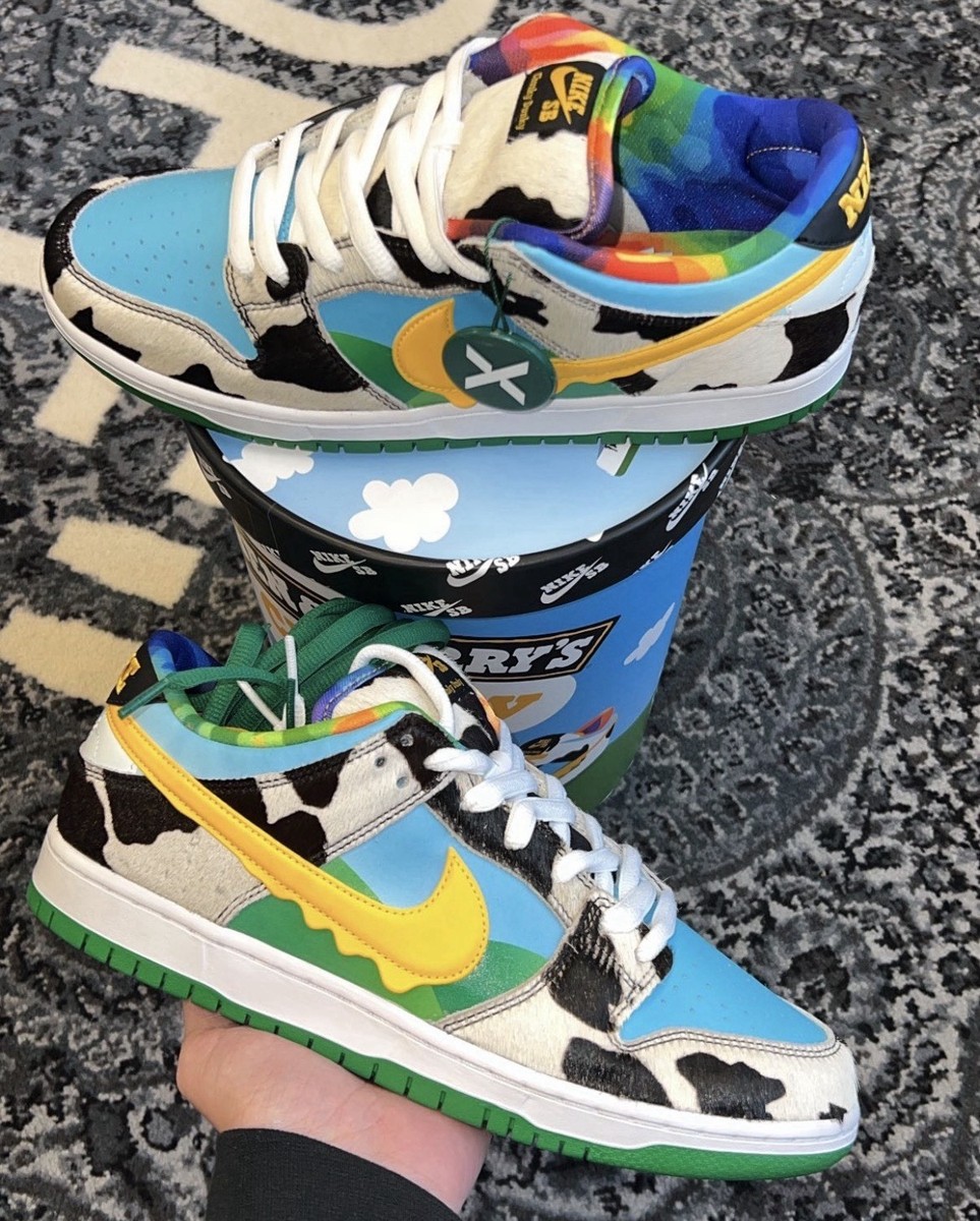 Size 10 - Ben & Jerry's x Nike Dunk SB Special Ice Cream Box Low