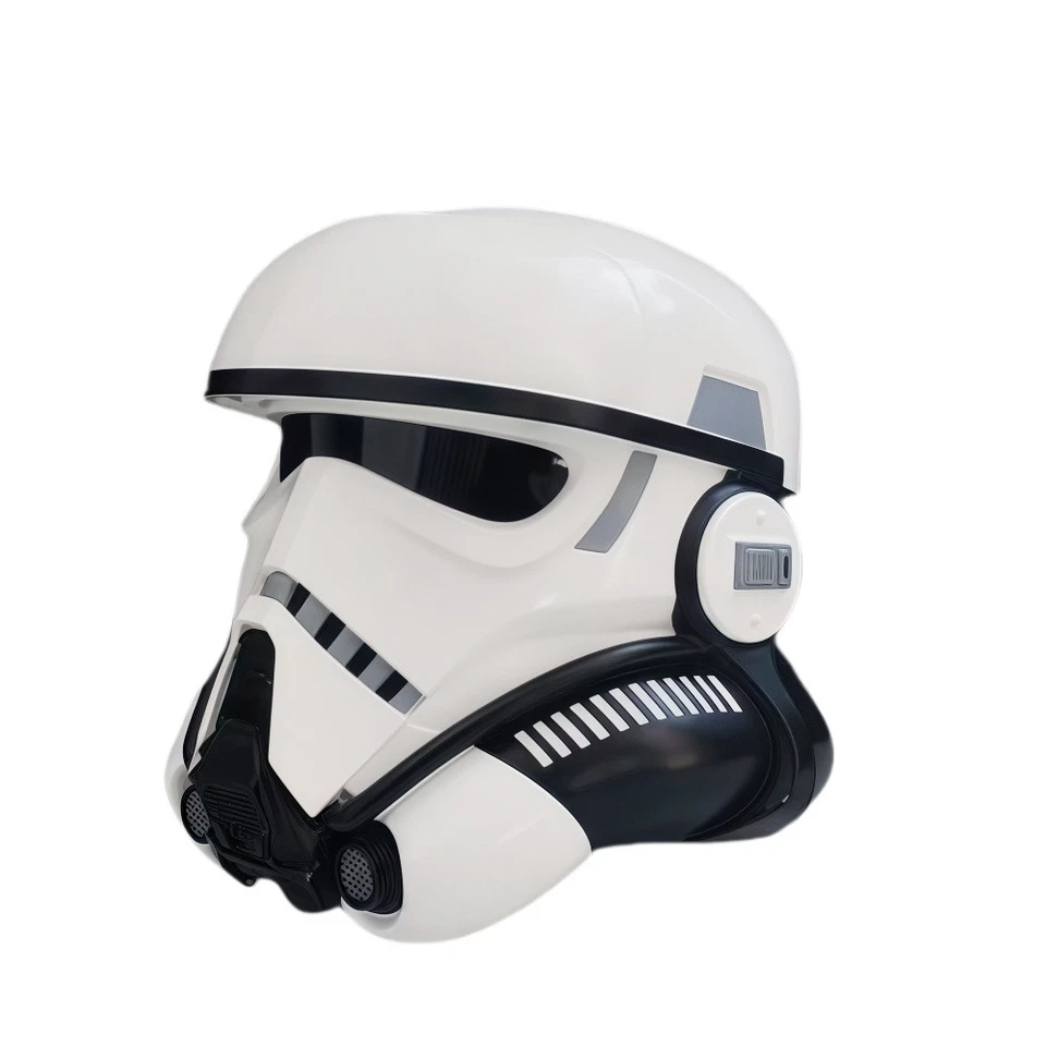 Star Wars Patrol Trooper Helmet Cosplay Prop Resin Replica Full Face White Mask  - Image 4 of 4