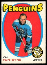 1971-72 OPC O-Pee-Chee Val Fonteyne Pittsburgh Penguins #189
