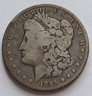 1895-O Morgan Silver Dollar $1 - VG, New Orleans Mint