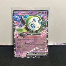 Pokemon TCG Black Bolt Meloetta EX 044/086 Ultra Rare Card NM