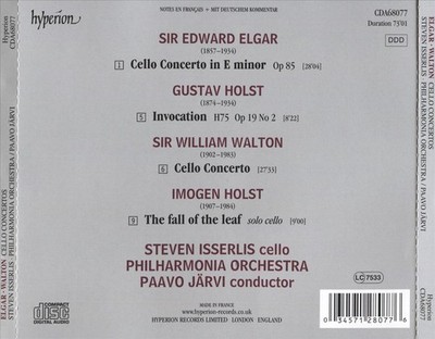 CELLO CONCERTO NEW CD