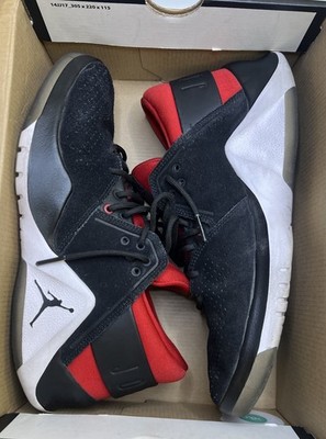 Size 8.5 - Air Jordan Flight Fresh Premium Black Gym Red