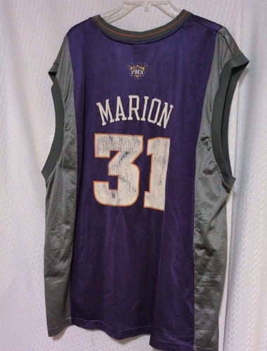 Vintage Nike Phoenix Suns Marion #31 Trikot Herren Medium +2 Länge lila gebraucht, in einwandfreiem Zustand - Bild 9 von 11
