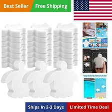 24 Pack Pool Oil Absorbing Scum Sponge, Hot Tub Scum Absorber, Hot Tub Access...