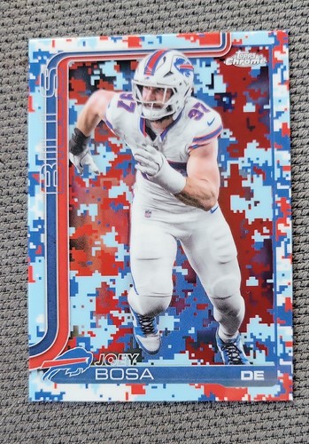 2025 Topps Chrome Team Camo Joey Bosa #36