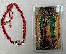 Guadalupe Bracelet Pulserita Para Adult Proteccion Evil Eye 14k Gold Plated