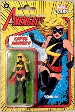 Hasbro Kenner Marvel Legends CAROL DANVERS  3.75    Retro Action Figure. NEW
