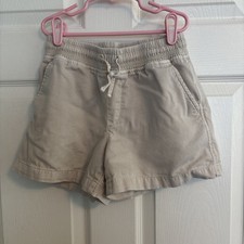 Gap Kids Girls Casual Khaki Shorts, Size L 10 , Elastic Waist, Pockets