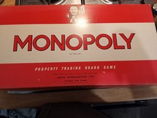 Vintage 1960s MONOPOLY board game – Complete – Metal Tokens – Early UK edition