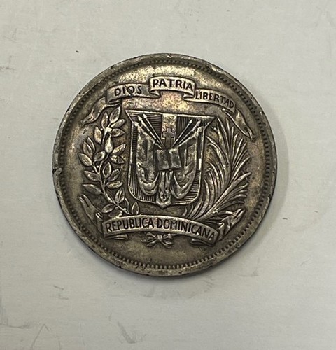 Dominican Republic - 1937 1/2 Peso - Very Popular - Picture 5 of 5